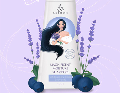 Illustration for shampoo brand
