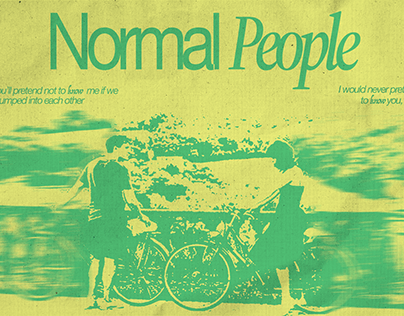 Normal People Inspired Poster