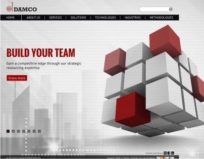 DAMCO Website Pages
