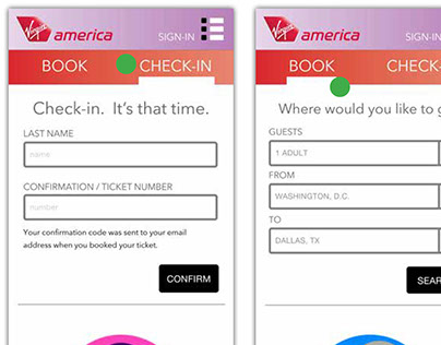 Virgin America Website Analysis & Redesign