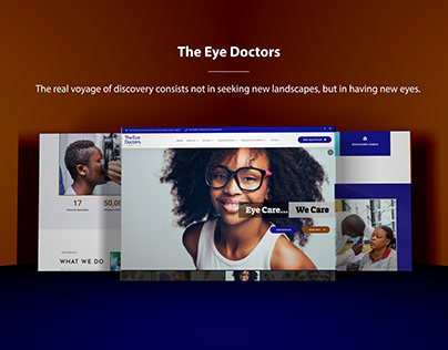 The Eye Doctors - A WordPress website
