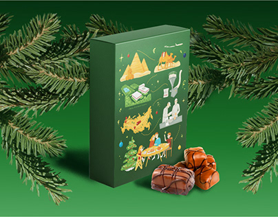 New Year illustrations | Packaging design