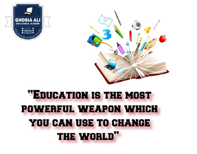 Ghosia Ali Educational Academy Quote of the Day