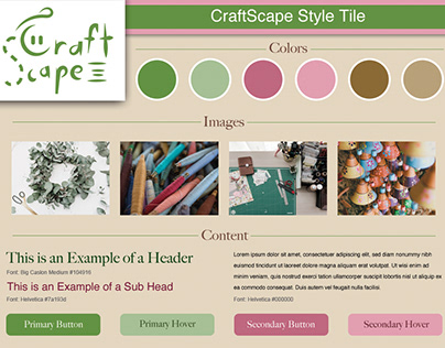CraftScape Style Tile
