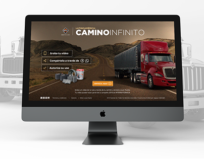 International® Trucks Campaña (Website, Responsive)