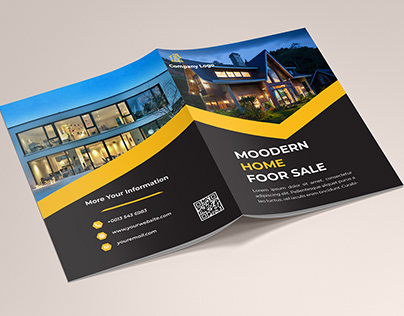 Bi-Fold Real Estate Brochure Design