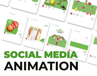 Social media animation