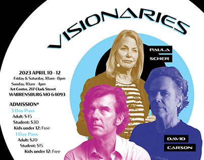 Visionaries Poster and Program (2023)