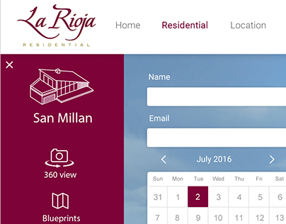 La Rioja - Web design