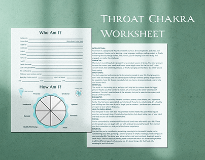 Throat Chakra Worksheet