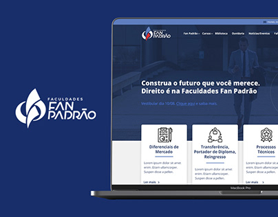 Website (Faculdade FanPadrão)