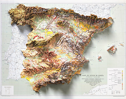 Spain - 3D Cartography journey