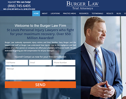 Burger Law - Web Design, Marketing, Web Development