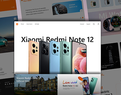 Ecommerce website - Xiaomi