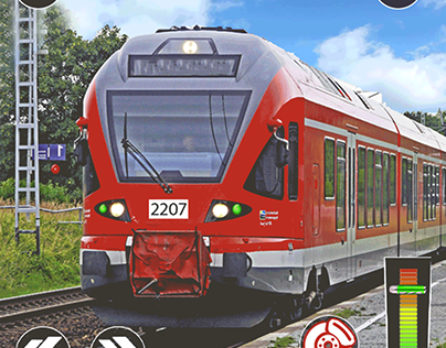 train simulator game icon