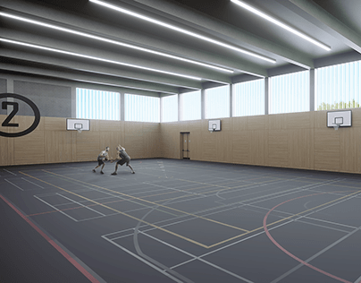 Sports Hall + Gym Extension
