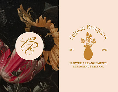 Celosia Bouquets | Branding & Illustrations