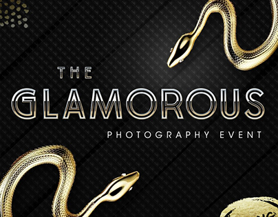 The Glamorous Photography Event Visual Design