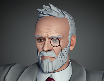 Evil Engineer | 3D character design