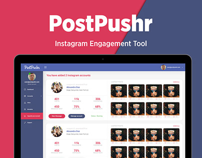 PostPushr - Instagram Engagement Tool