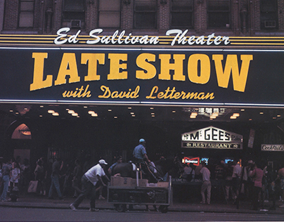 Late Show with David Letterman Design