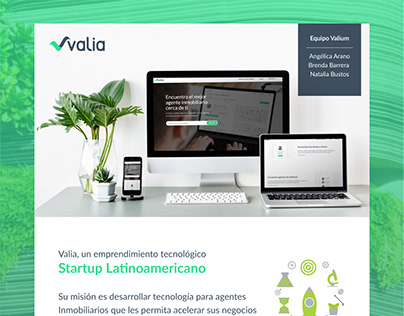 Redesign Homepage Valia