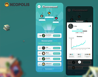 Challenge UI #1 - Neopolis