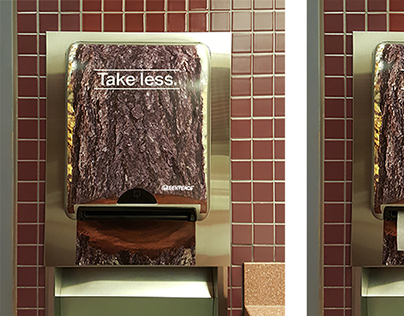 Greenpeace Paper Towel Dispenser
