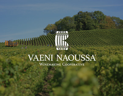 VAENI Naoussa Winery Visual Identity Redesign Concept