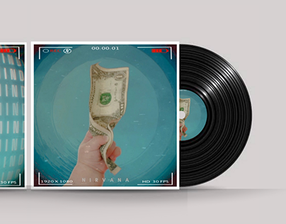 A REDESIGN PROJECT : NIRVANA NEVERMIND VINYL