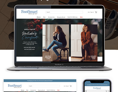 FootSmart Website Redesign and Email Campaign