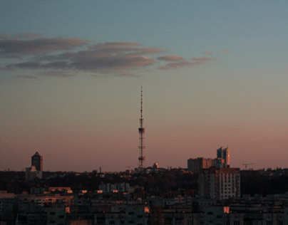 Nighttime Kyiv
