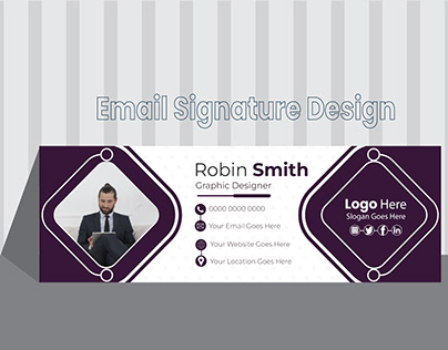 Email Signature Template or Email Footer Design