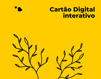 Design Cartão digital (interativo)