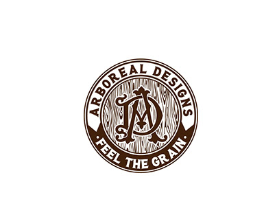 Arboreal Designs vintage badge logo