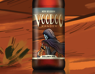 VOODOO Ranger - Beer Package Illustration / Campaign