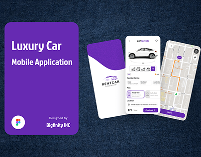 Luxury Rental Car Mobile Application
