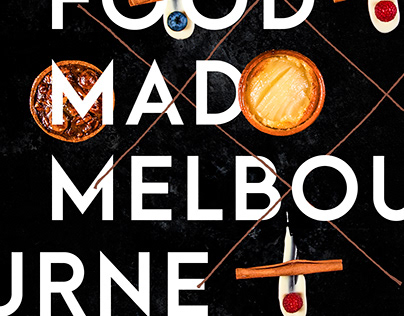 Food Mad Melbourne Cookbook Cover