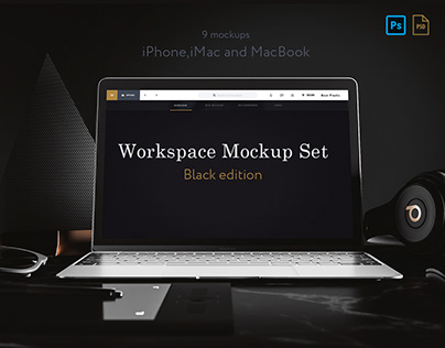 Workspace Mockup Set