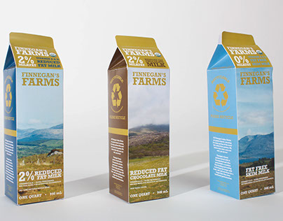 Finnegan's Farms Milk Cartons | 2015