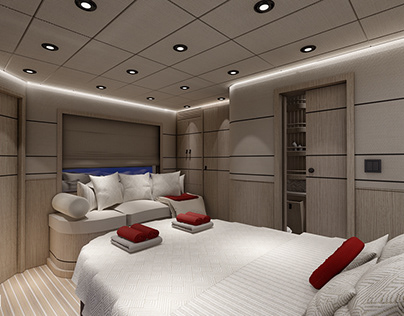 33M Motor Yacht - Cabin Extension Design