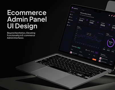 Ecommerce Admin Panel | UI Design