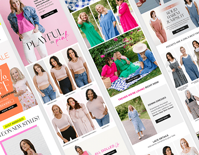 Halftee Modest Layering | Email Design