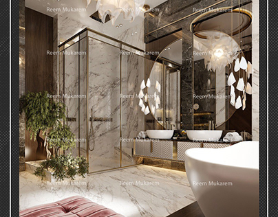 Nigeria-Modern Luxury-Master Bathroom