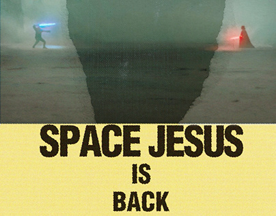 Star Wars - Space Jesus Poster