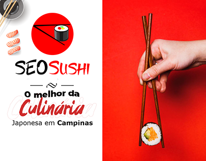 Artes feitas para o cliente SEO Sushi