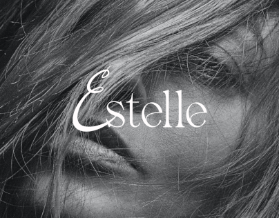 Estelle brand identity/logotype/Typography