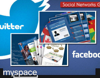 Marketing materials for social networks - Helloimpresa