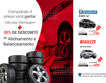 Campanha de Pneus Agosto 2021 Honda Rio Tókio / Narita