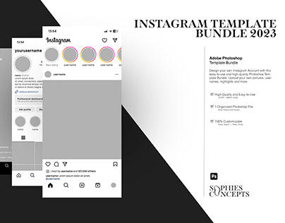 Instagram Template App | Business